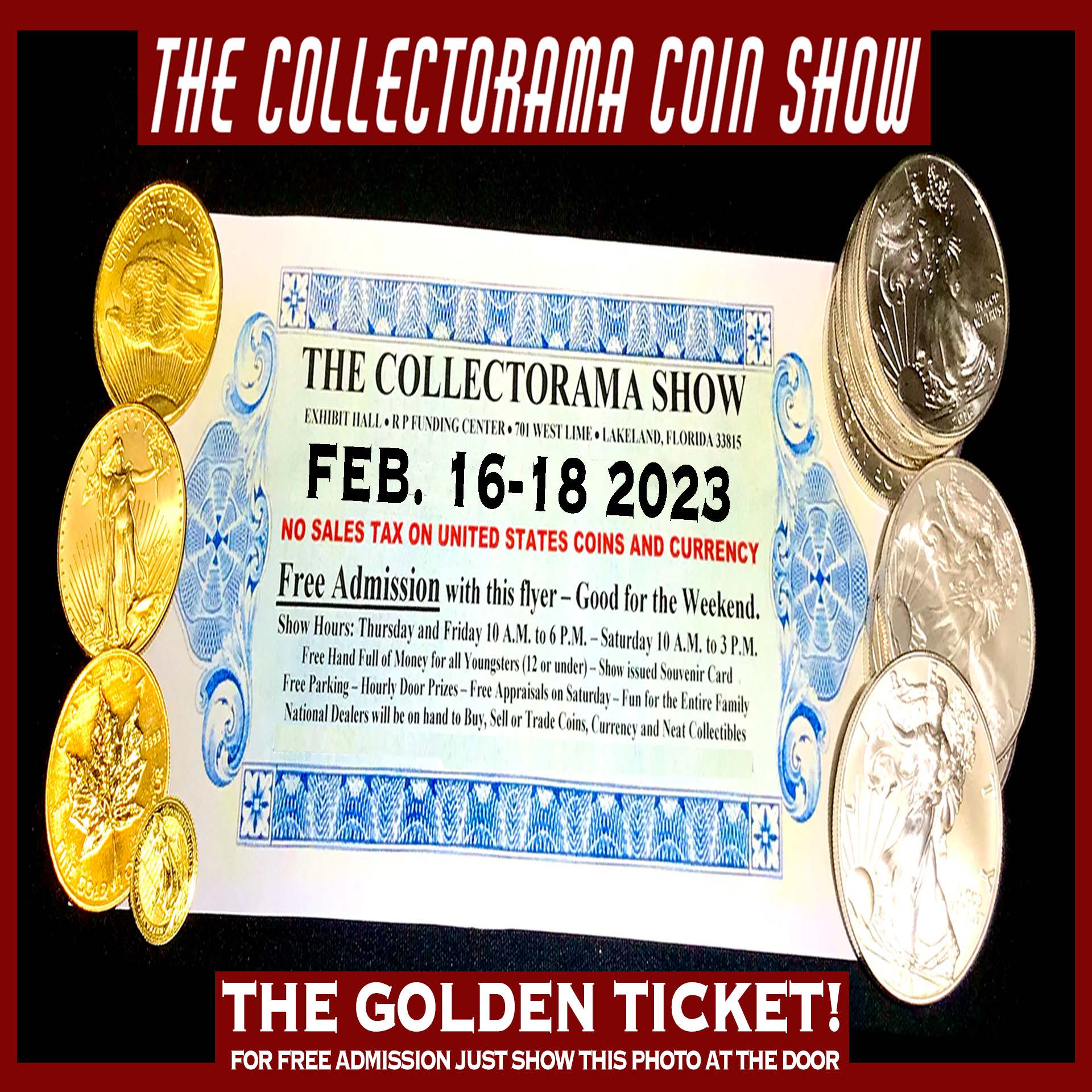 Collectorama Coin Show Lakeland, Florida